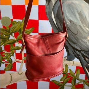 Red Coach Legacy Bleeker Tote 4153